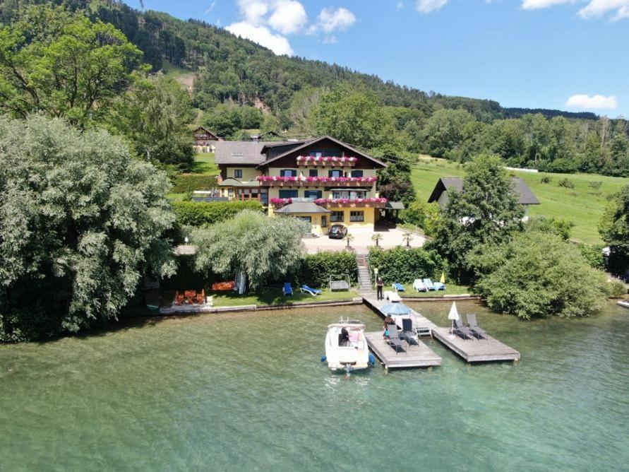 Seepension Neubacher KG Nussdorf am Attersee Buitenkant foto