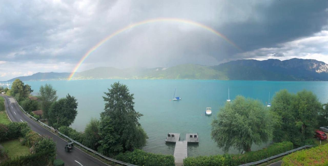 Seepension Neubacher KG Nussdorf am Attersee Buitenkant foto