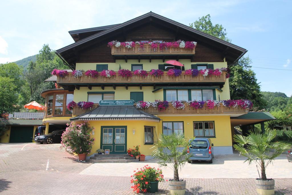 Seepension Neubacher KG Nussdorf am Attersee Buitenkant foto