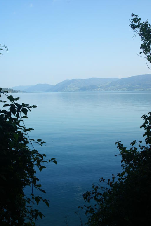 Seepension Neubacher KG Nussdorf am Attersee Buitenkant foto