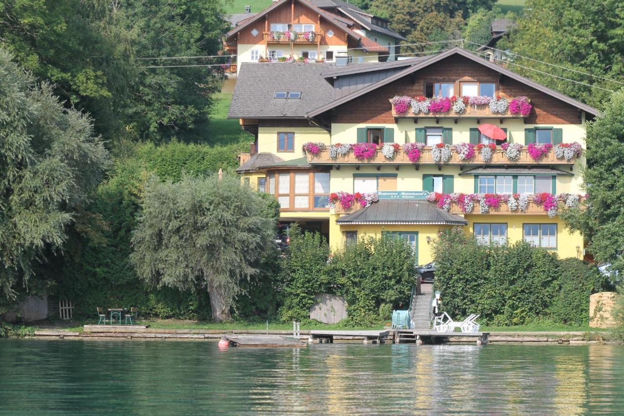 Seepension Neubacher KG Nussdorf am Attersee Buitenkant foto